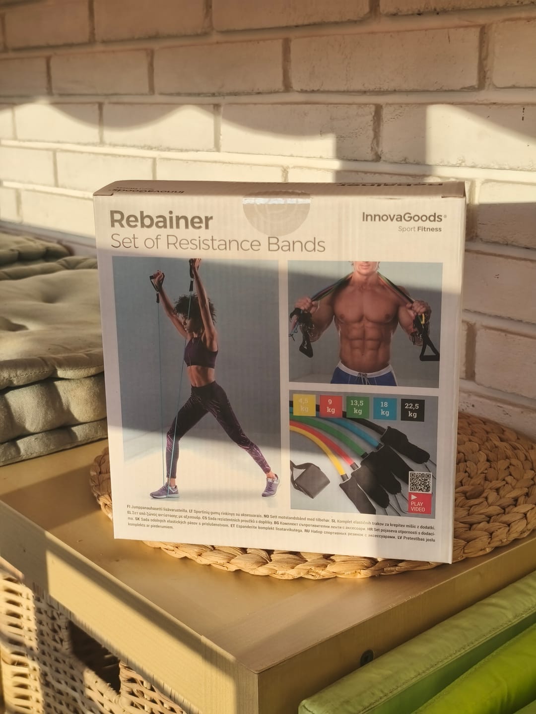 Customer photo review of Cuerdas elásticas de resistencia fitness