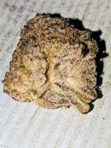 Customer photo review of Dank Toad Exotic THCA Flower