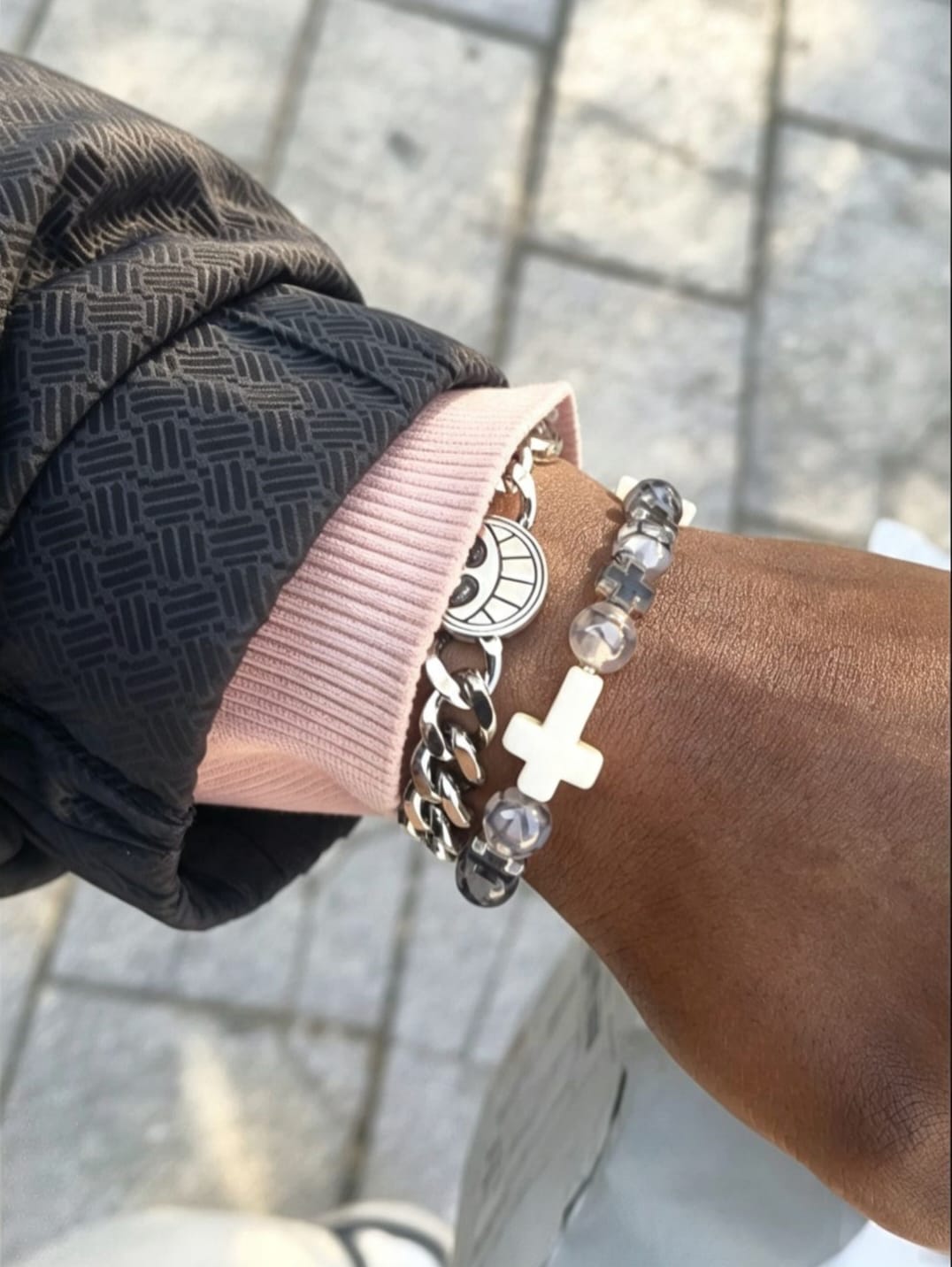 Customer photo review of Portgas D Ace Bracelet