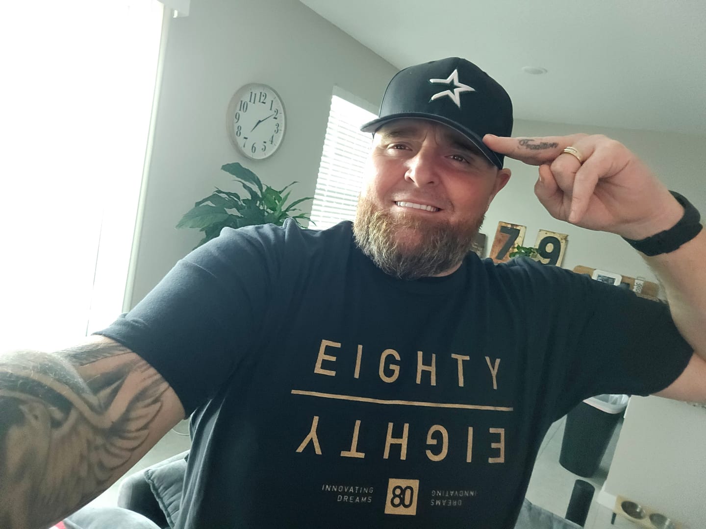 Customer photo review of 80Eighty® Golden MIrror Shirt