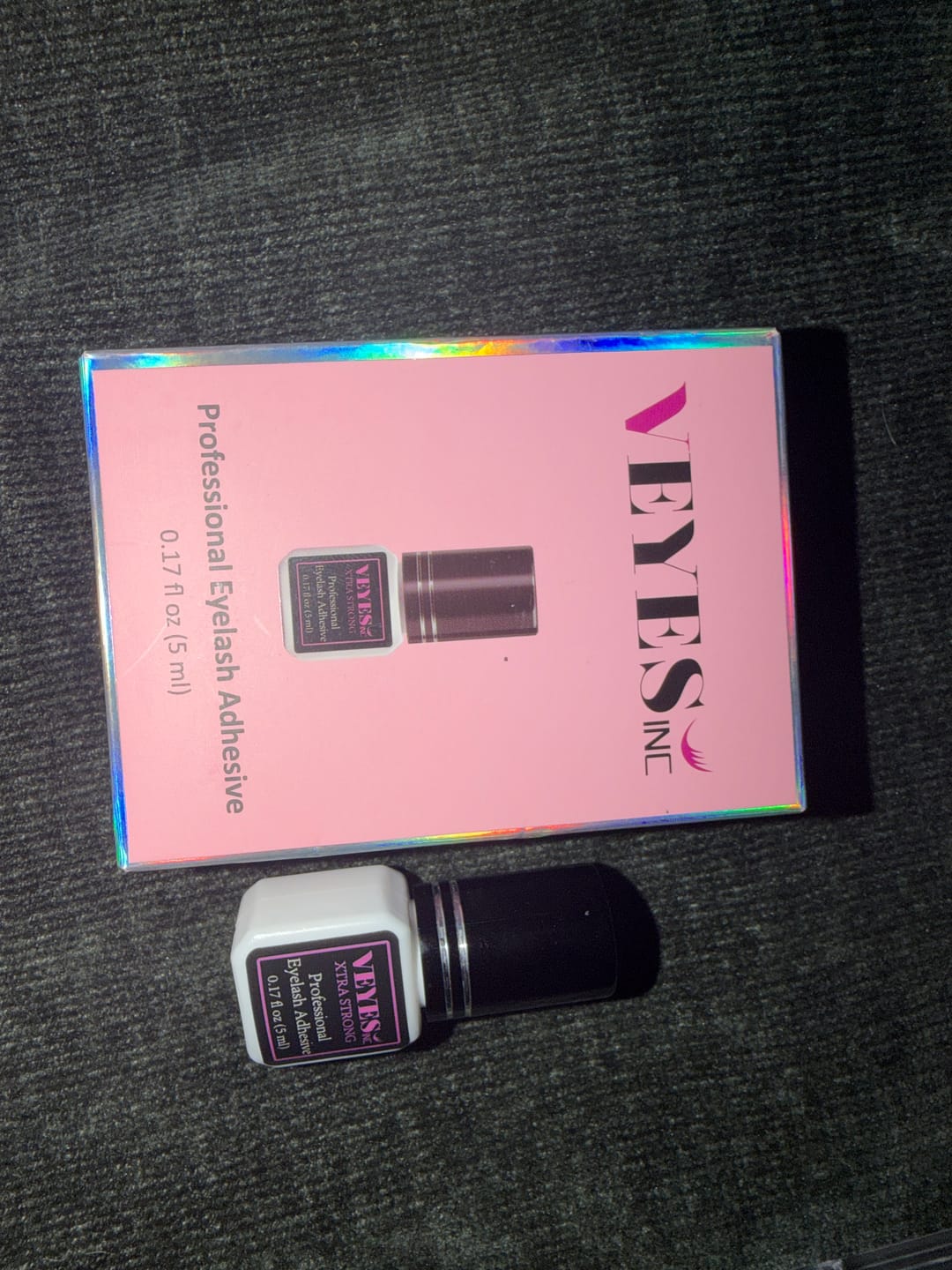 Customer photo review of Extra Strong - Lash Extension Glue