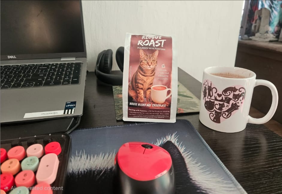 Customer photo review of Meowcocoa Bliss (101 Pet Products) Hot Chocolate