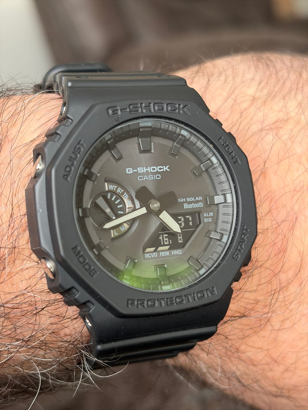 Customer photo review of Reloj Casio G-Shock Tough Solar "Casioak" GA-B2100-1A1 Bluetooth