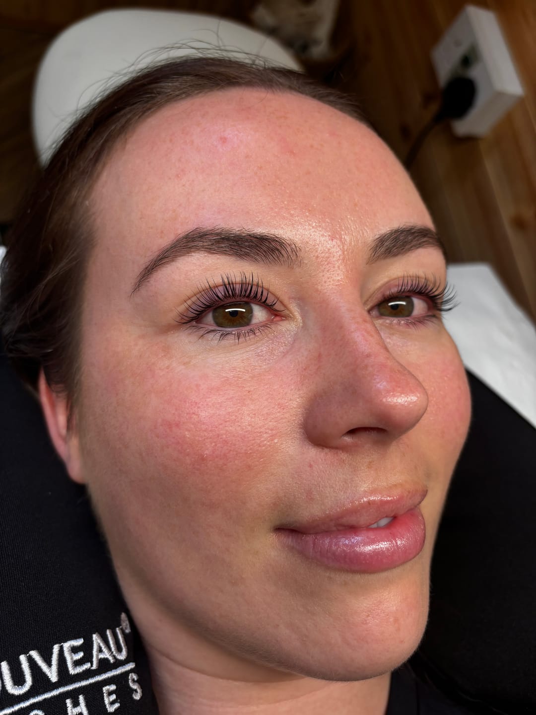 Customer photo review of Pure Care Lash & Brow Lift Pack