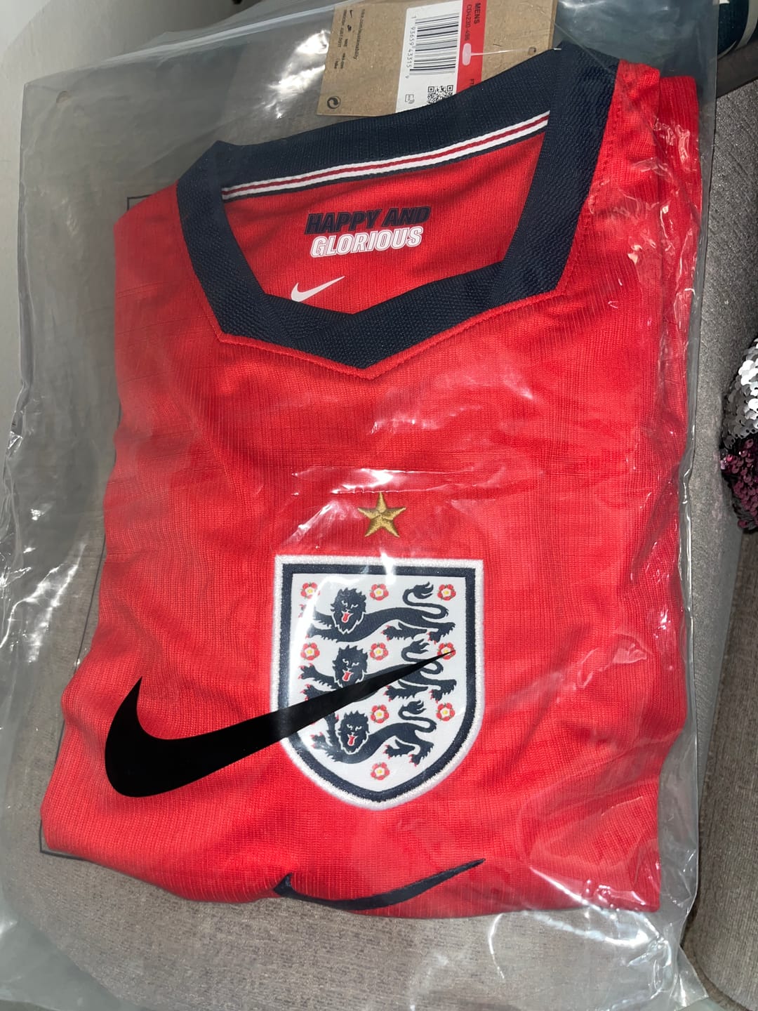 Customer photo review of BELLINGHAM #10, Inglaterra Visitante 2026