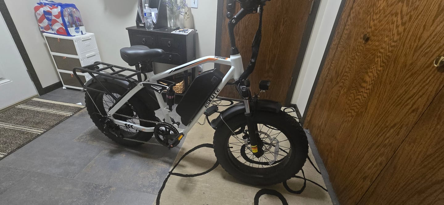 Customer photo review of Eskute® M300F All-Terrain Electric Bike