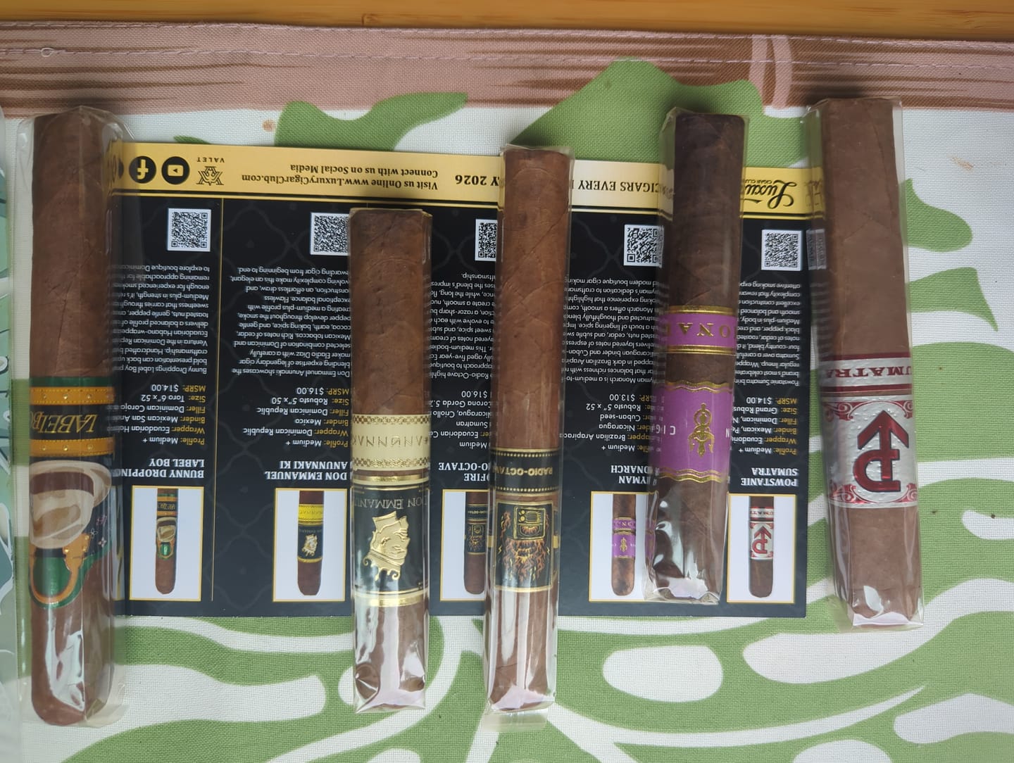 Customer photo review of Palladium Subscription Luxury Cigars Monthly