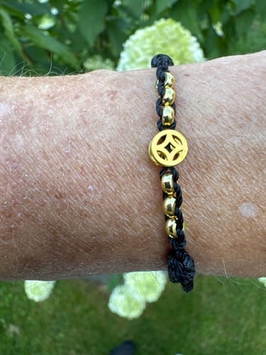 Customer photo review of Tibetan Wish Bracelet