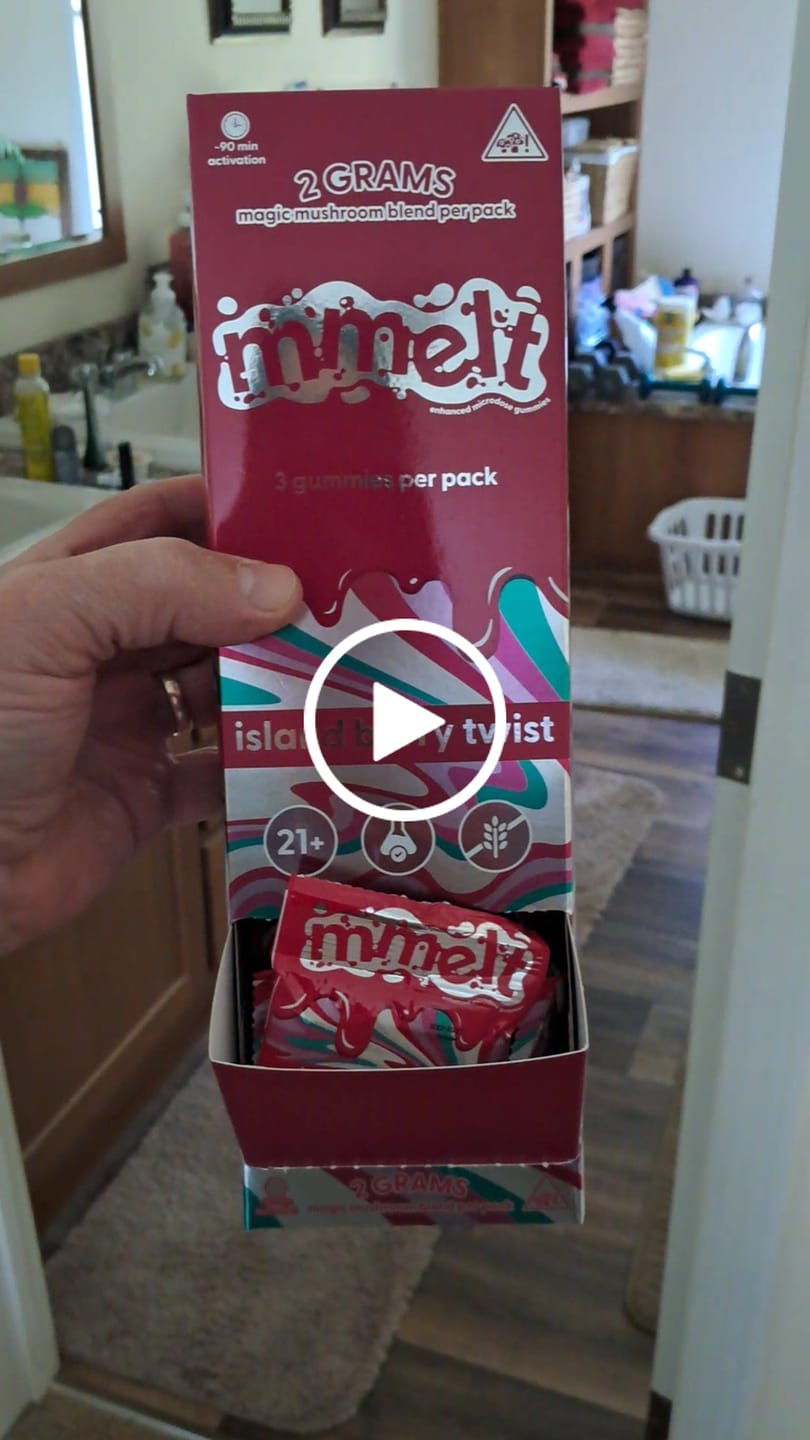 Customer video review of Mushroom Gummies Party Pack