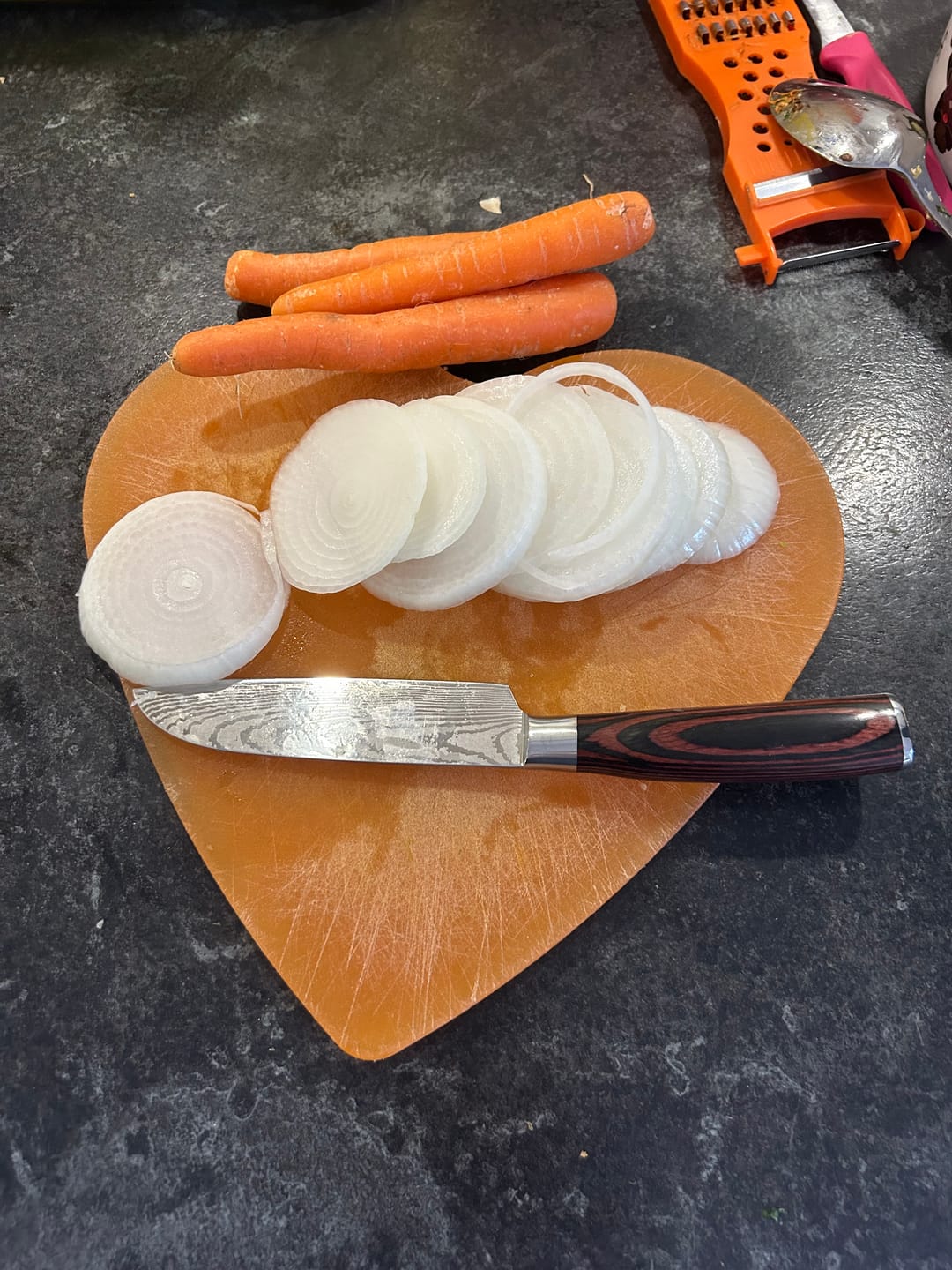 Customer photo review of Asiatisches Santoku 5''
