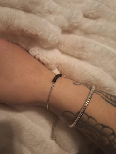 Customer photo review of Tourmaline Bracelet - Protection