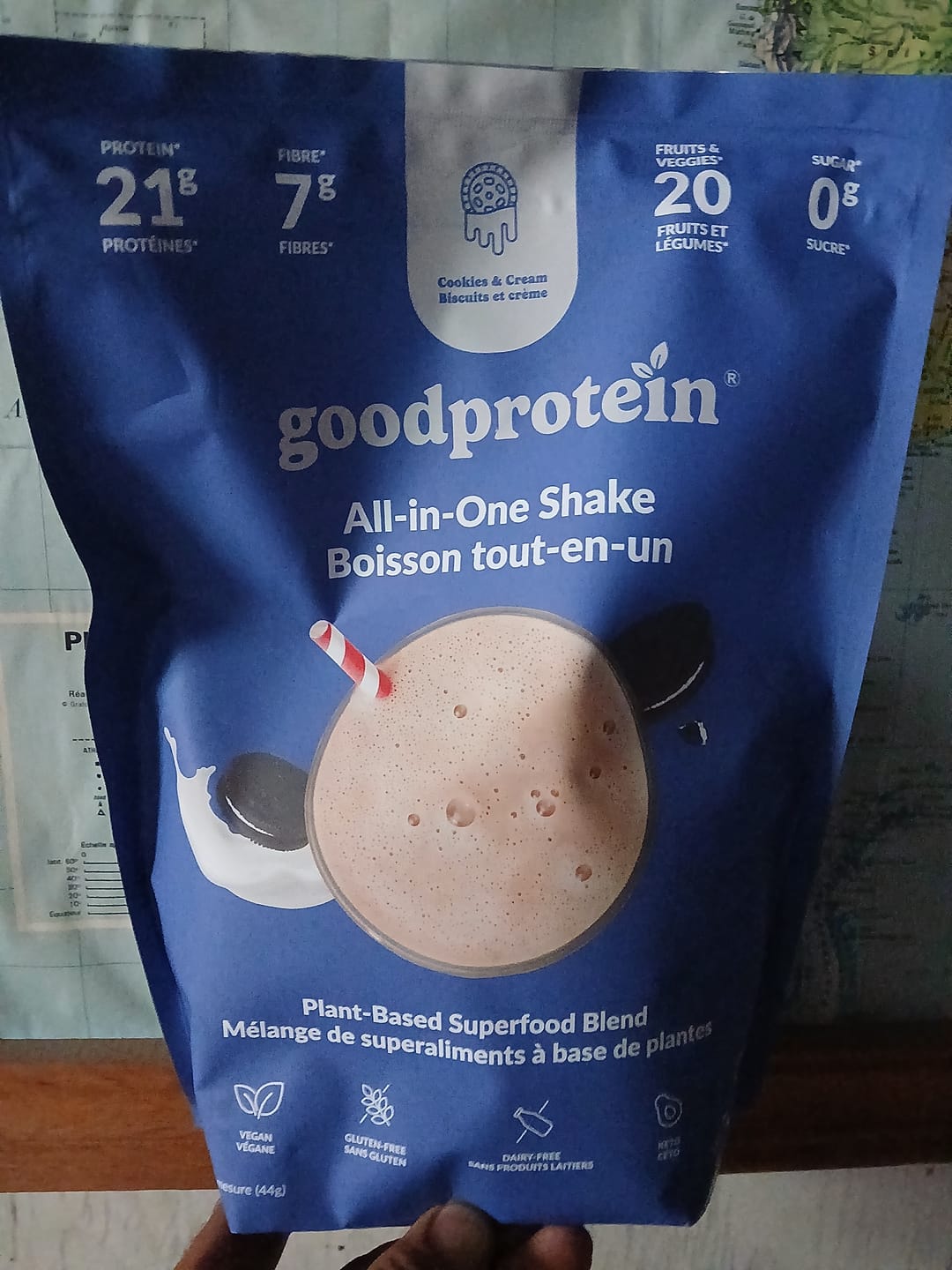 Customer photo review of Good Protein - Boisson tout-en-un - 880g