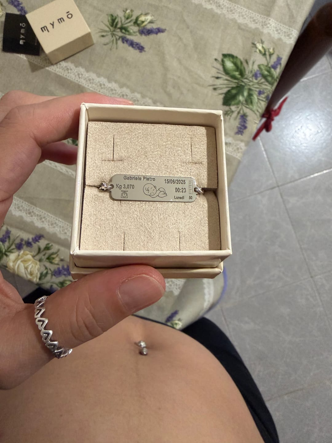 Customer photo review of Bracciale Nascita