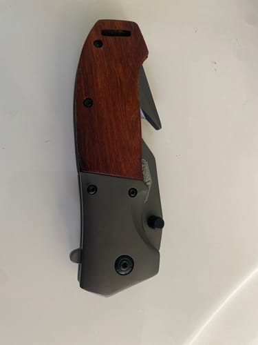 Customer photo review of HOLY GRAIL™ POCKET KNIFE