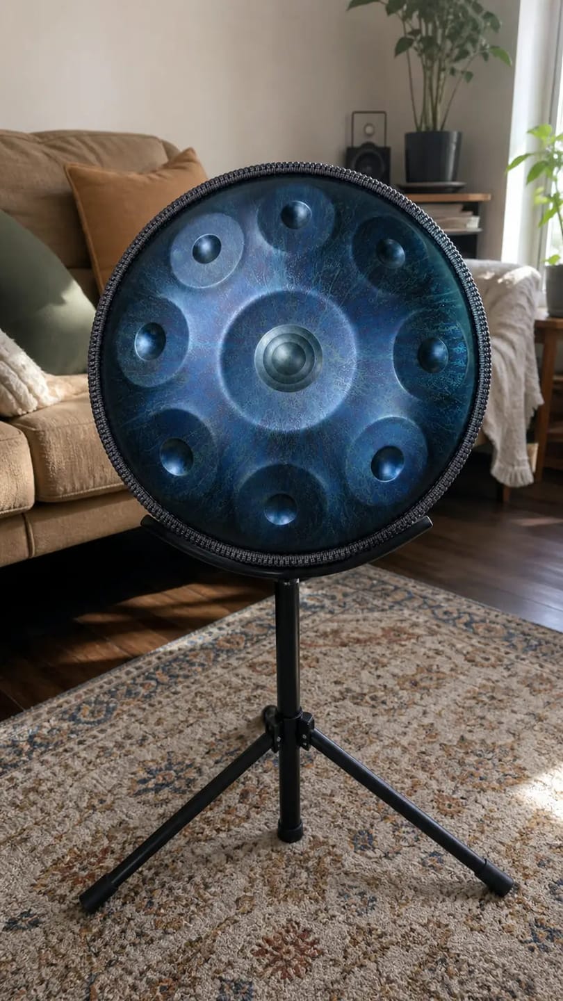 Customer photo review of Handpan Stars D-Moll 10 Noten – Blau