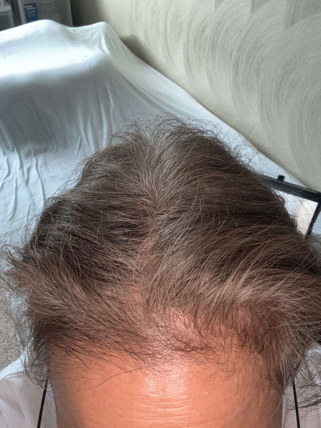Customer photo review of Instant Dye Shampoo