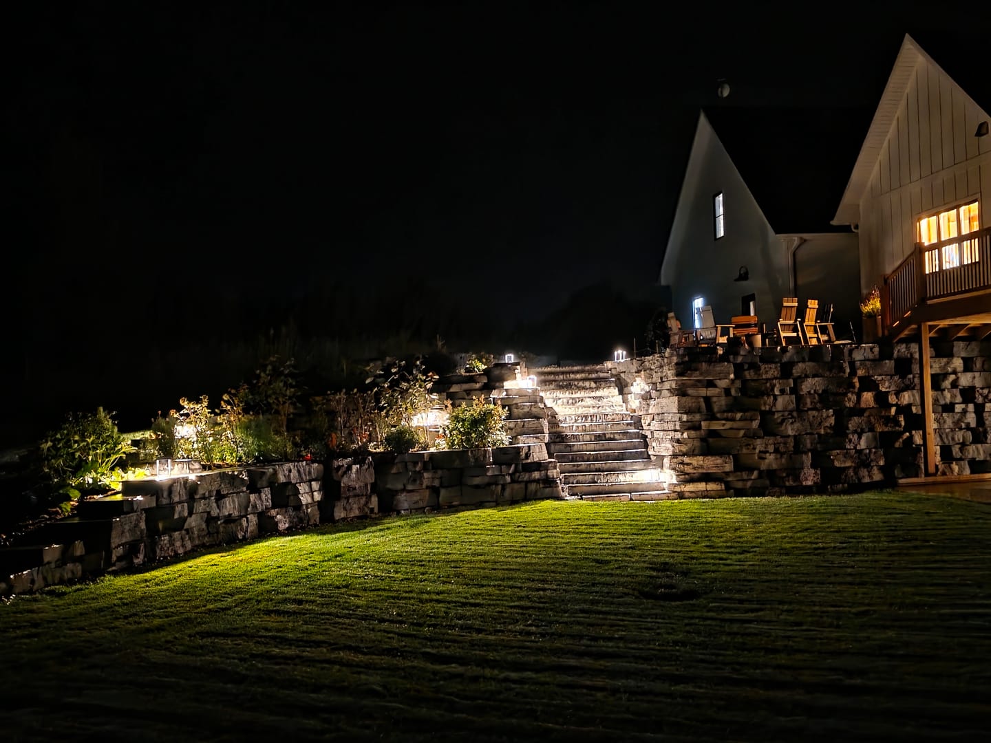 Customer photo review of Luxury Metal Solar Lantern