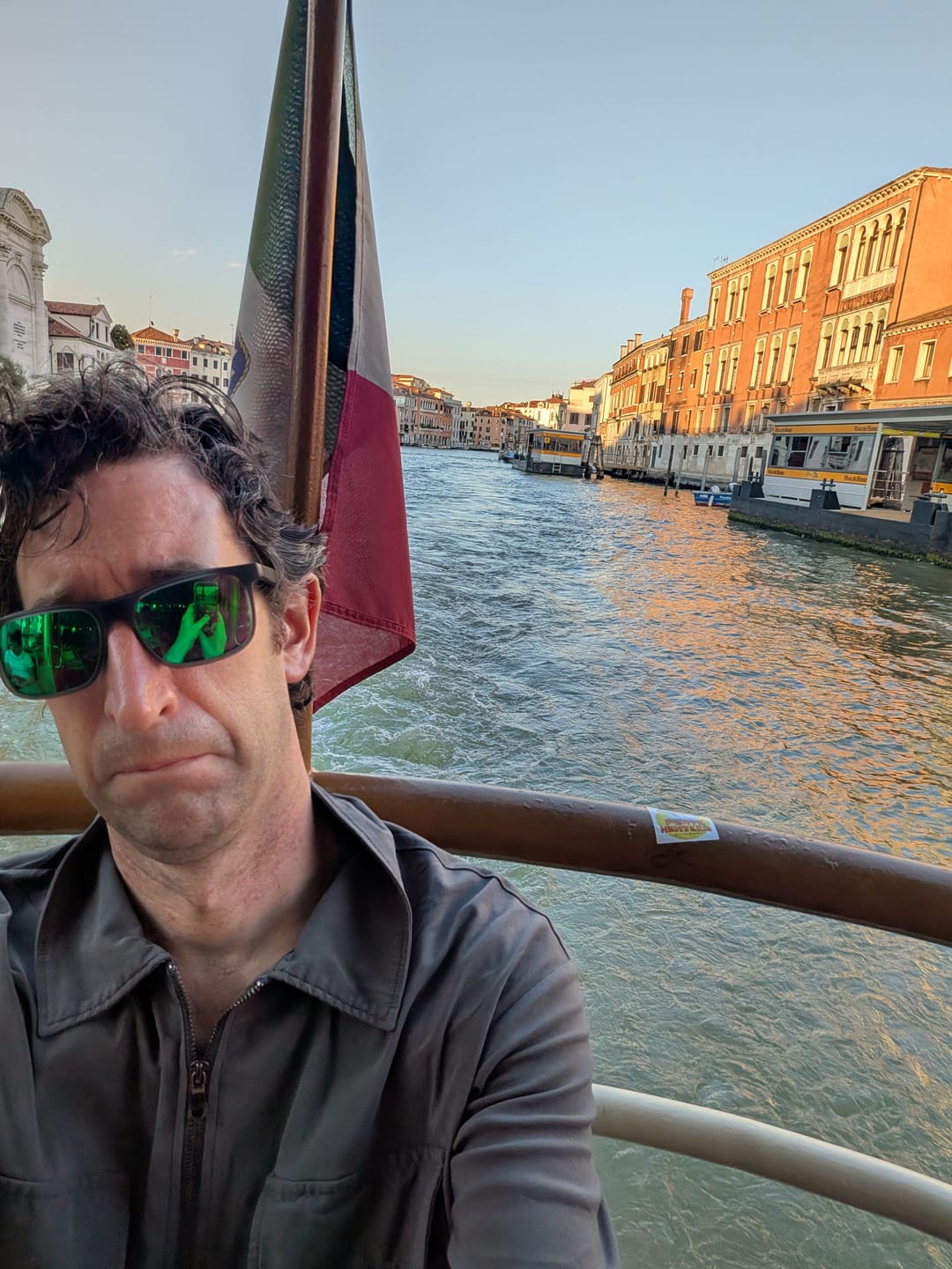 Customer photo review of Devon | Magnetic Foldable Clip-on Eyeglasses Sunglasses | ZanyLen New