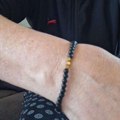 Customer photo review of Obsidian Anti Negativity Set