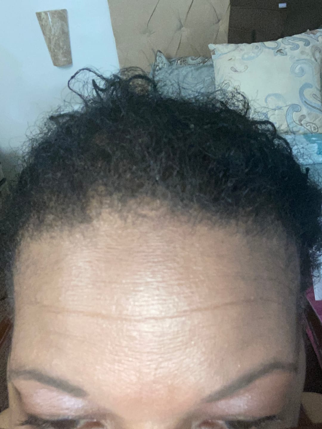 Customer photo review of Instant Dye Shampoo