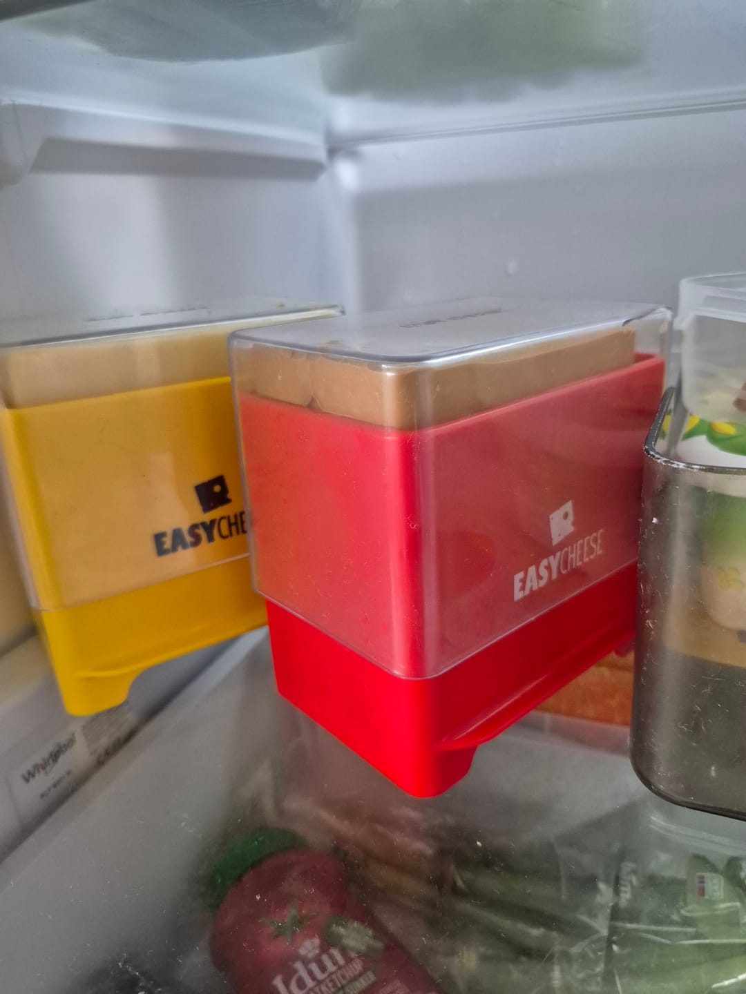 Customer photo review of EasyCheese® Osteklokke Original - Limited Edition Rød