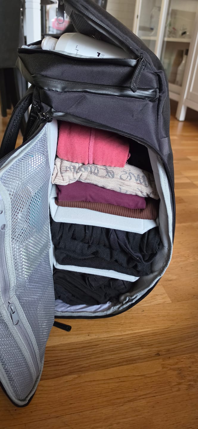 Customer photo review of The Organizer 30L