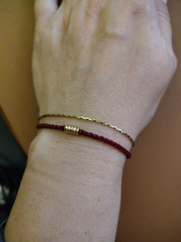 Customer photo review of Tibetan Power Bracelet