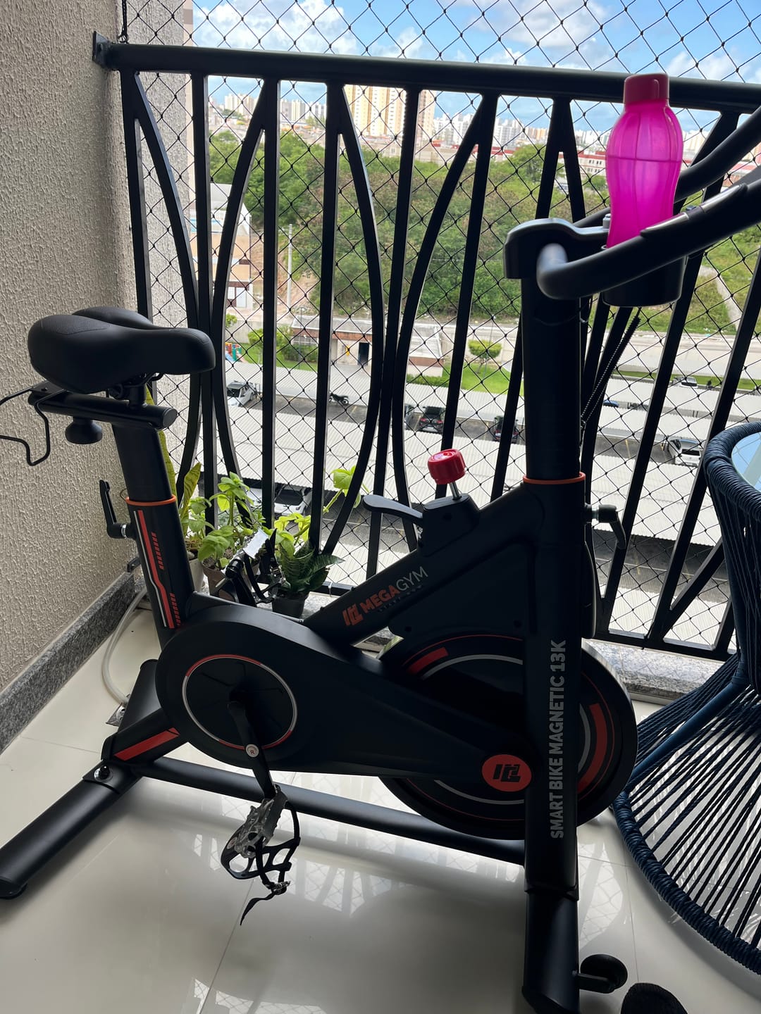 Customer photo review of Bicicleta Ergométrica Smart Magnetic 13K | Disco 13KG | Resistência Magnética potente | Banco Ultra Soft