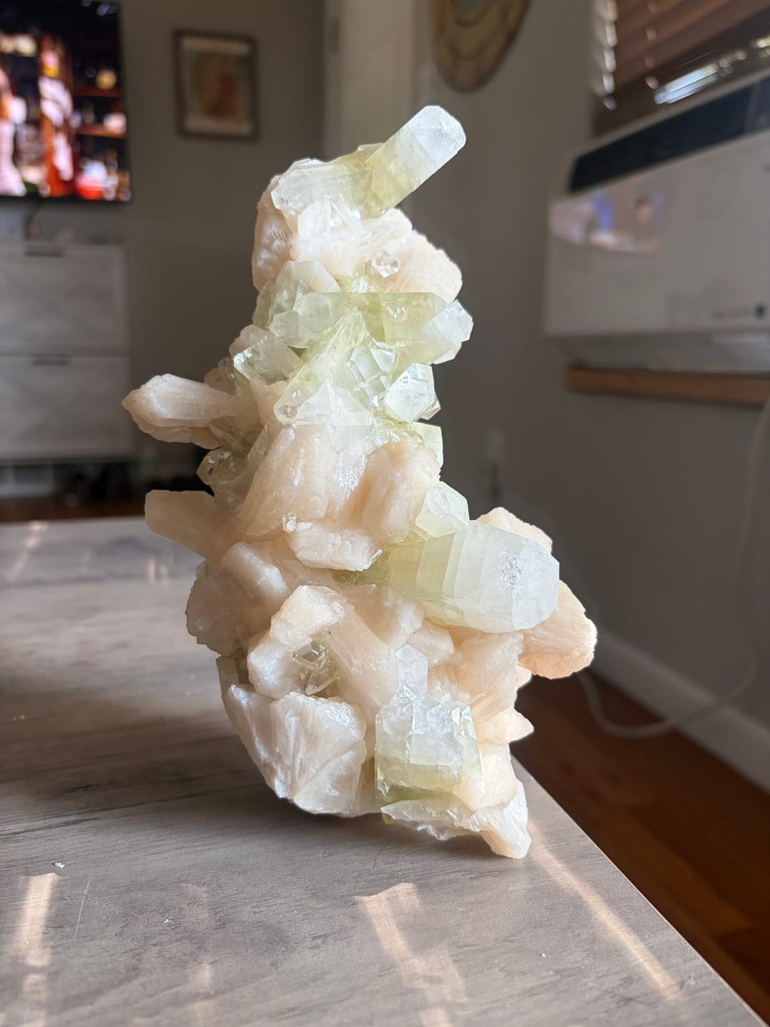 Customer photo review of Apophyllite Cluster-7-8 inch