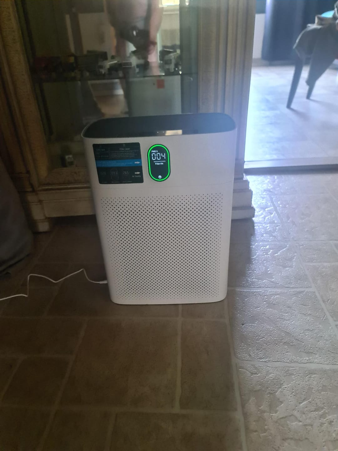 Customer photo review of Smart Luchtreiniger V1 Pro – Krachtige HEPA-filtratie met PM2.5-sensor, app- en spraakbediening voor schone binnenlucht