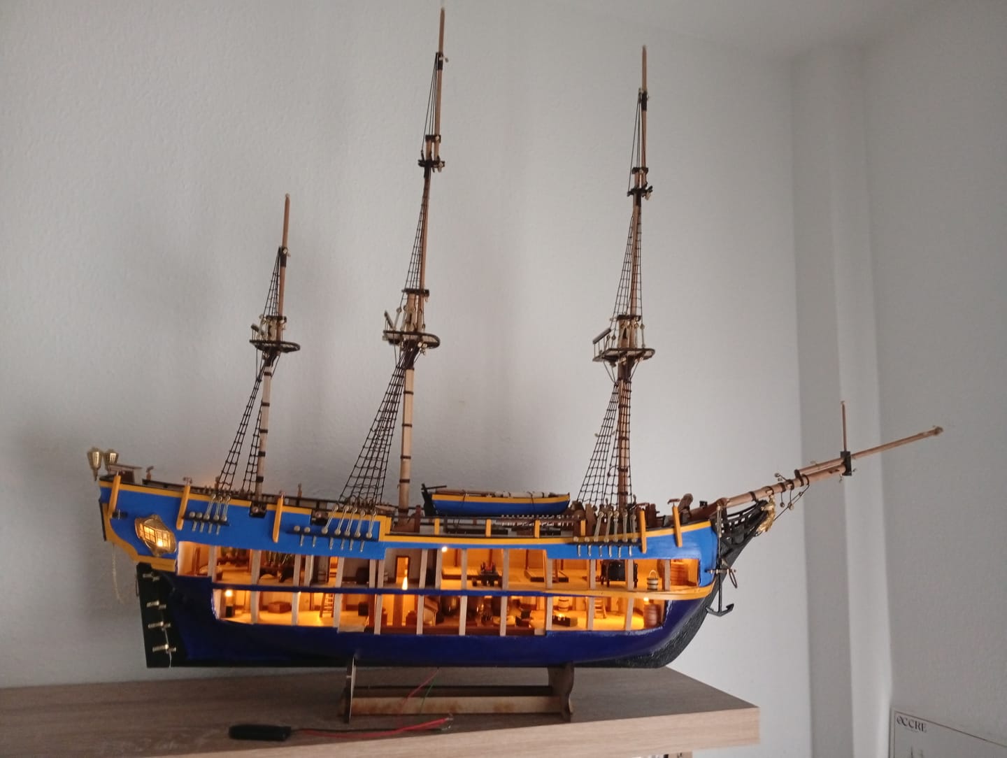 Customer photo review of Maqueta Barco HMS Bounty