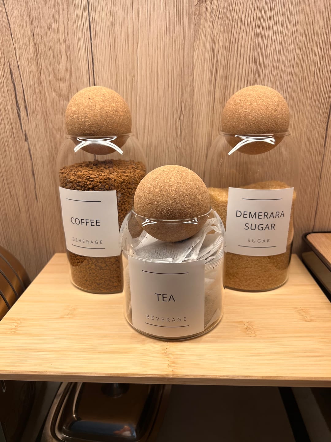 Customer photo review of Glass Cork Ball Jar (Multiple Sizes)