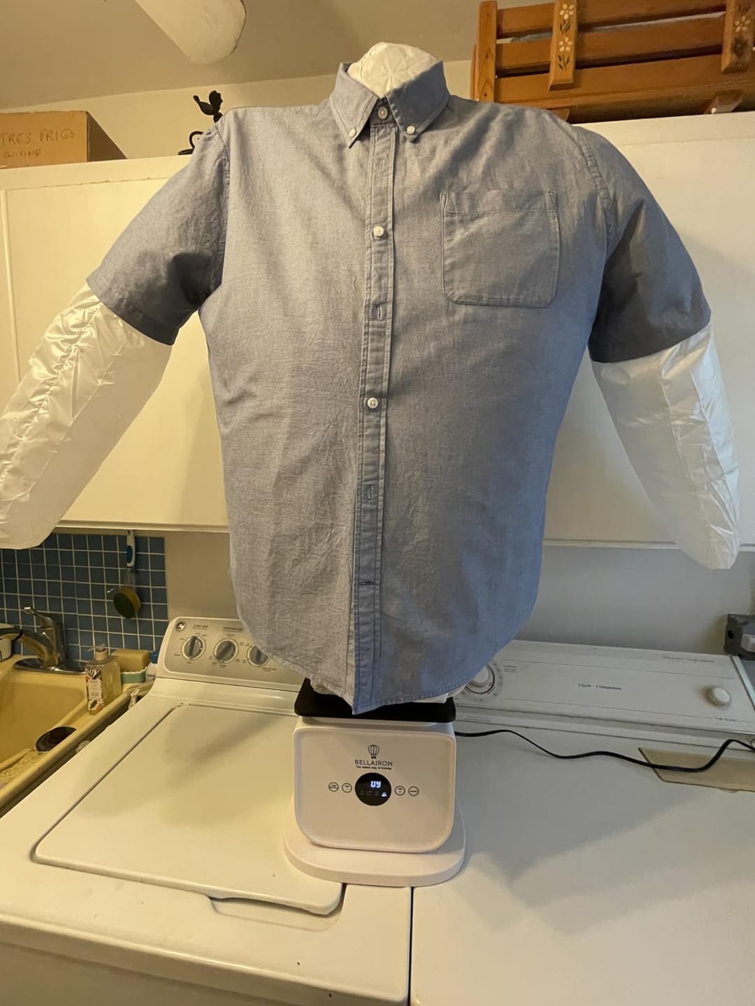 Customer photo review of Automatic Garment Press & Drye