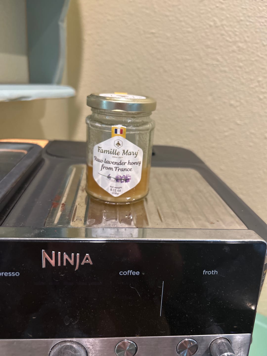 Customer photo review of 100% French Raw Lavendar Honey by Famille Mary, 8.11 oz (230 g)