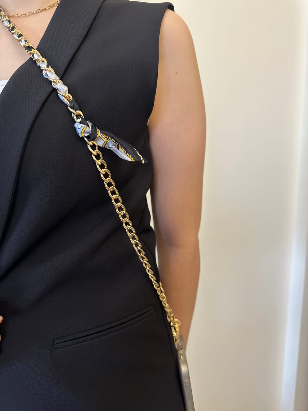 Customer photo review of Silky Twist Long Strap