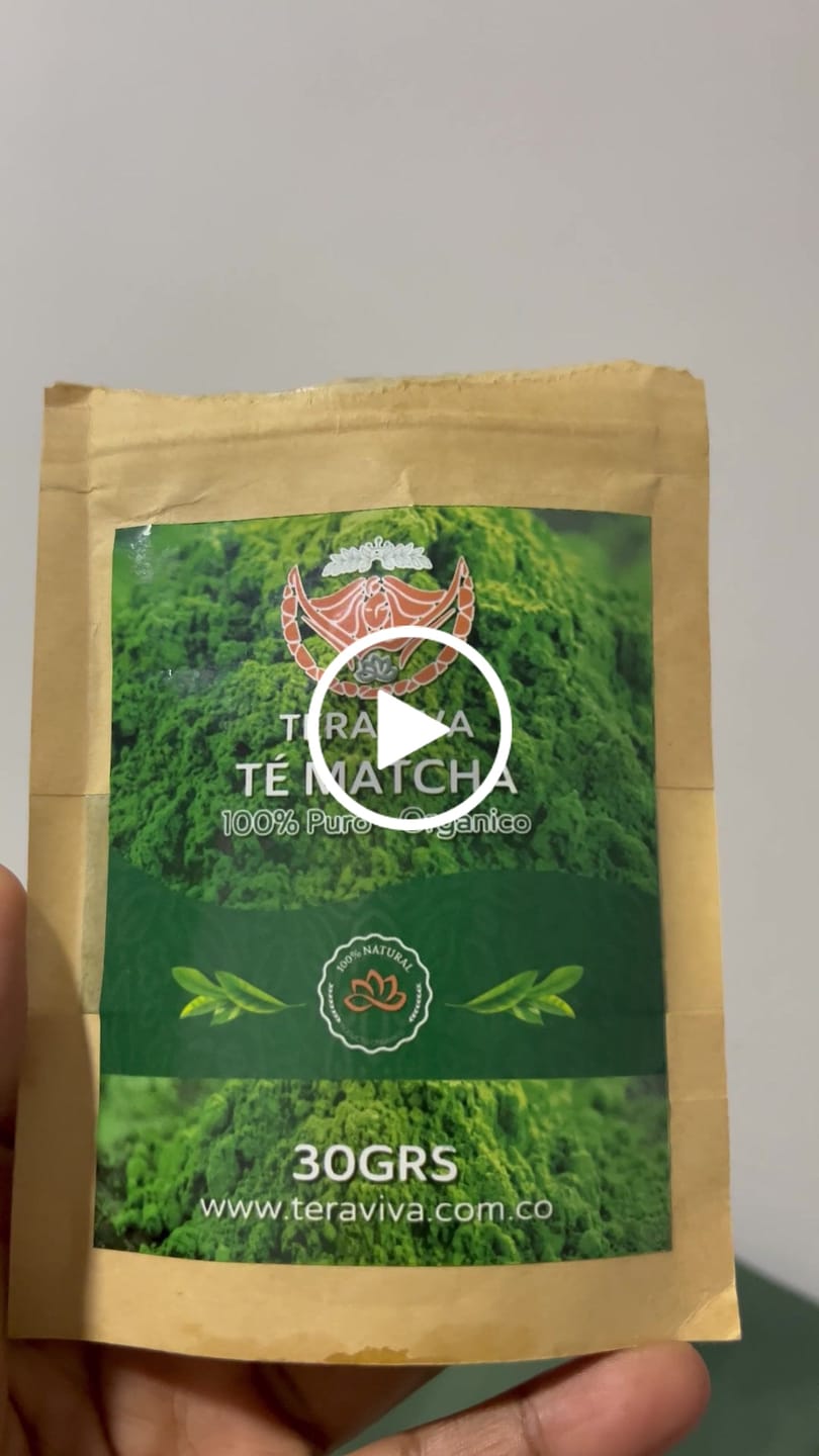 Customer video review of Té matcha japonés orgánico