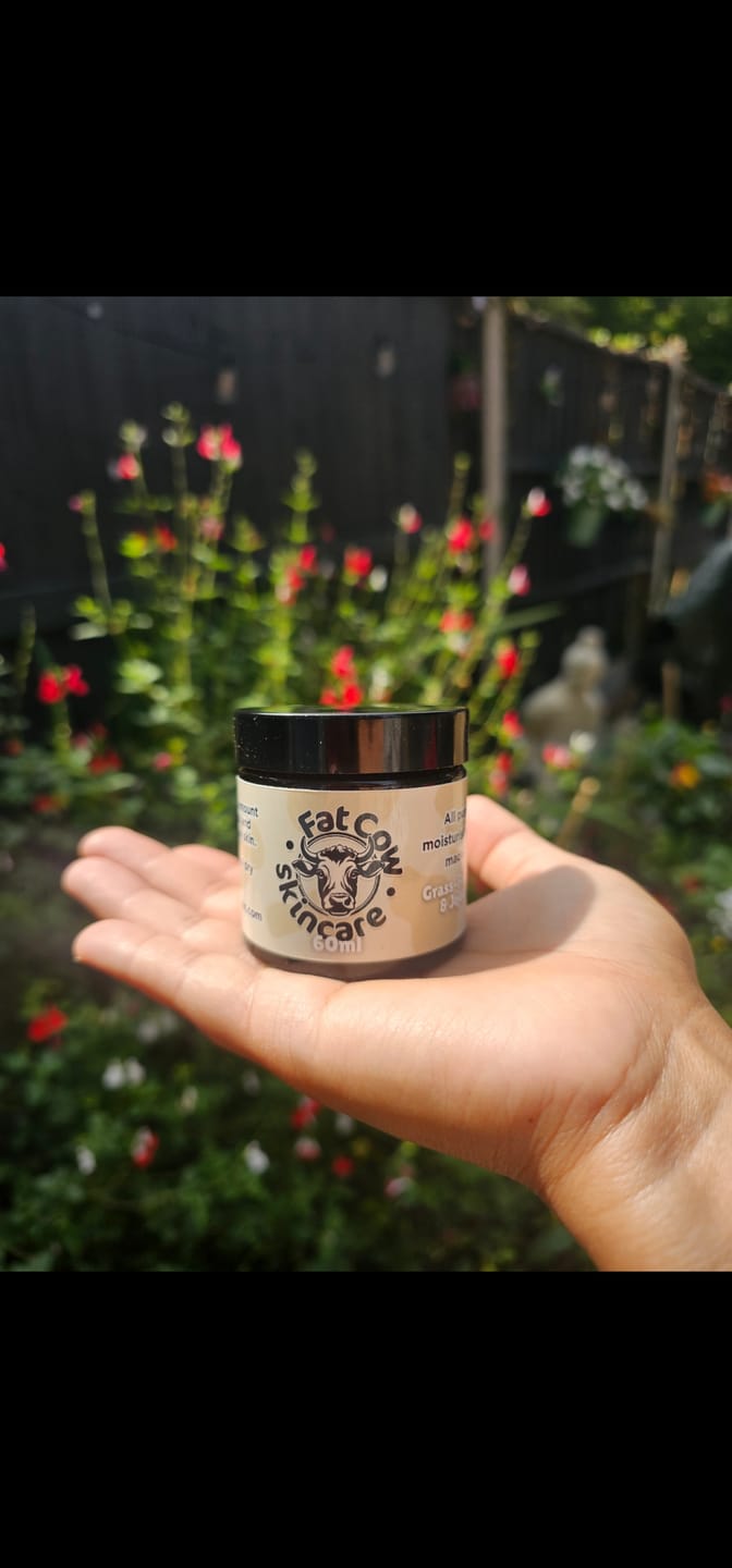 Customer photo review of Whipped Grass-Fed Tallow Body Cream | With Jojoba Oil