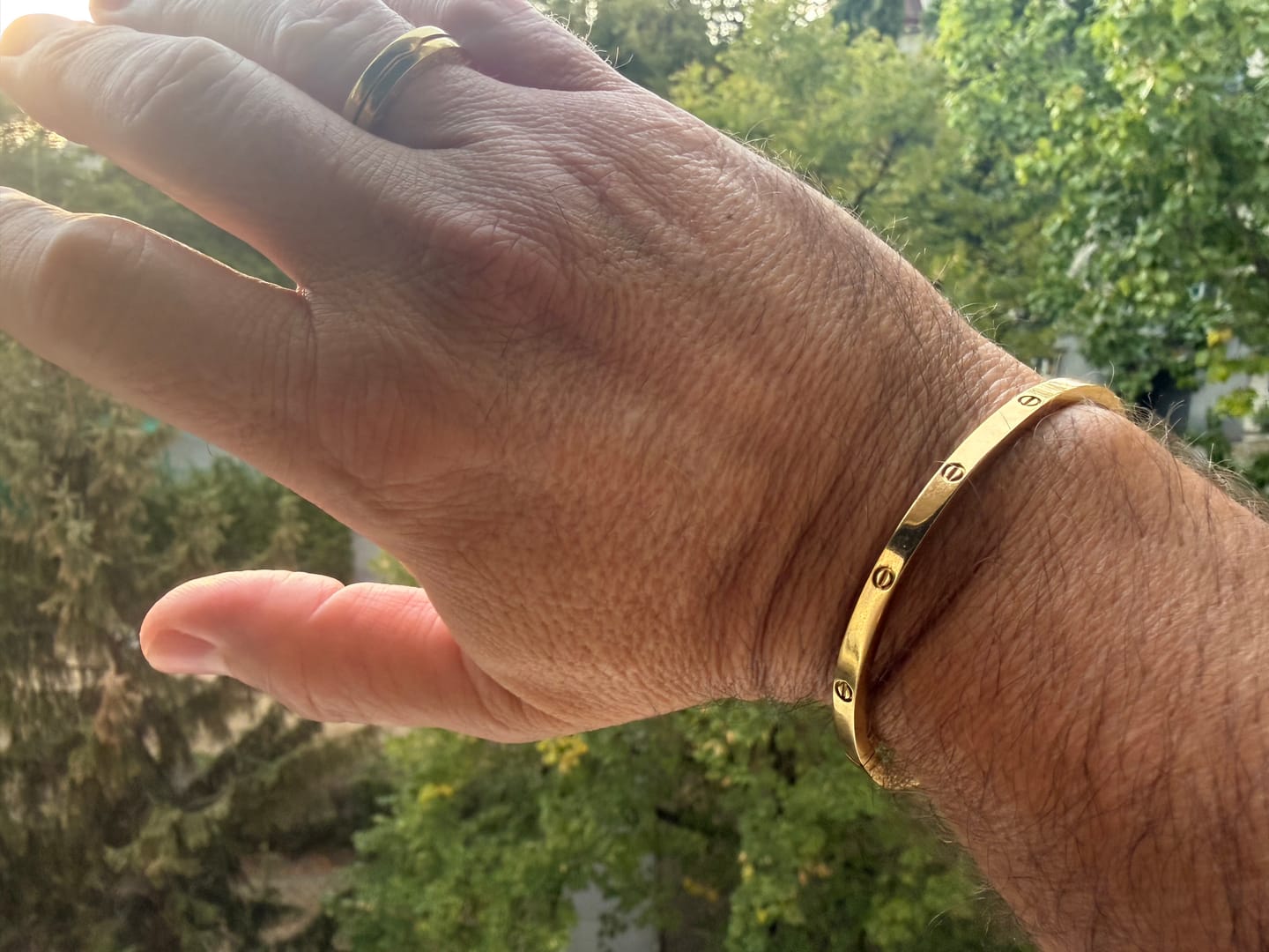 Customer photo review of Love Refined Bracelet