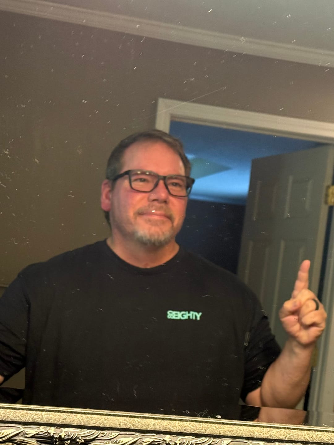 Customer photo review of 80Eighty® Innovating Dreams Shirt