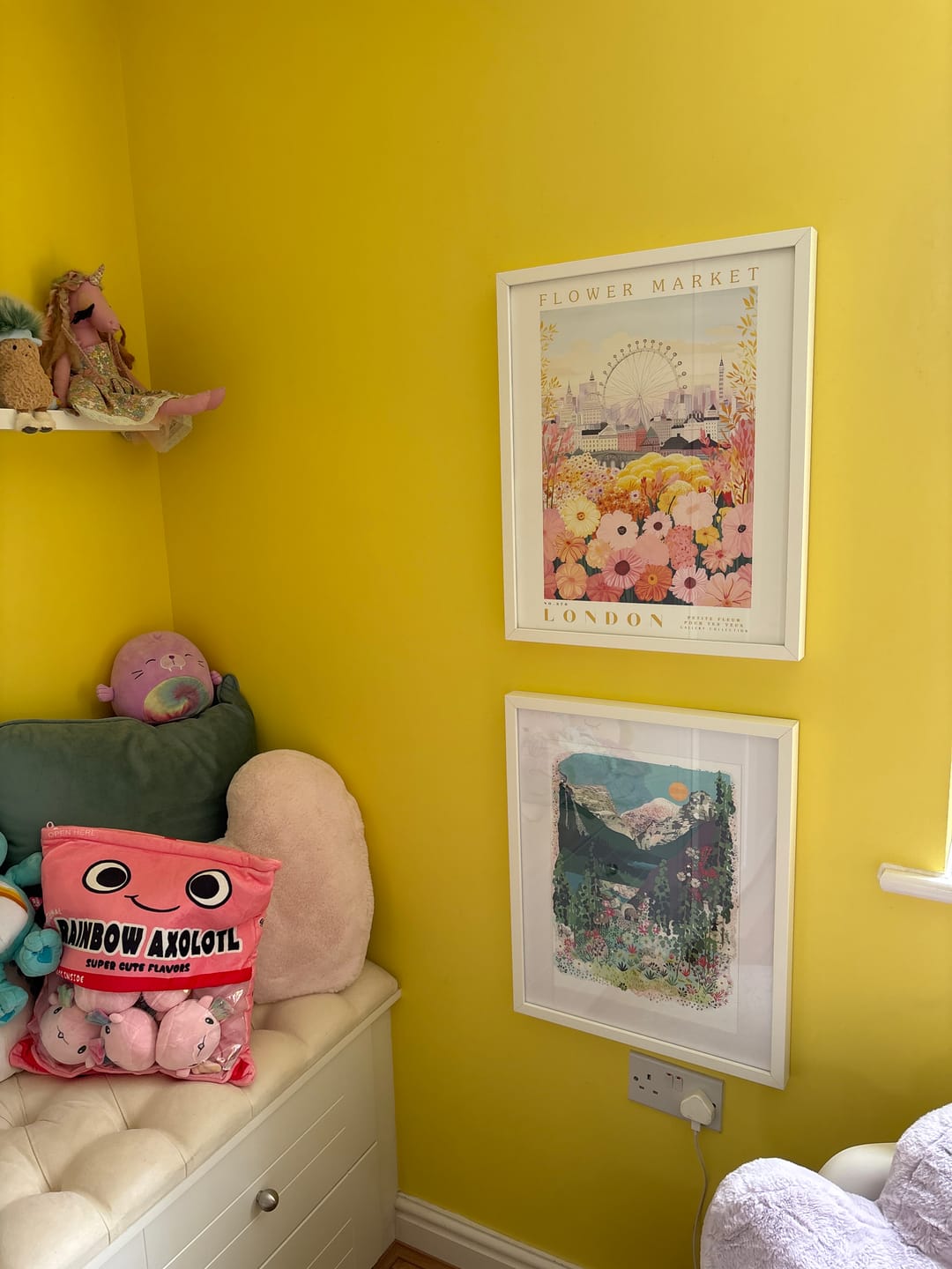 Customer photo review of London Flower Poster