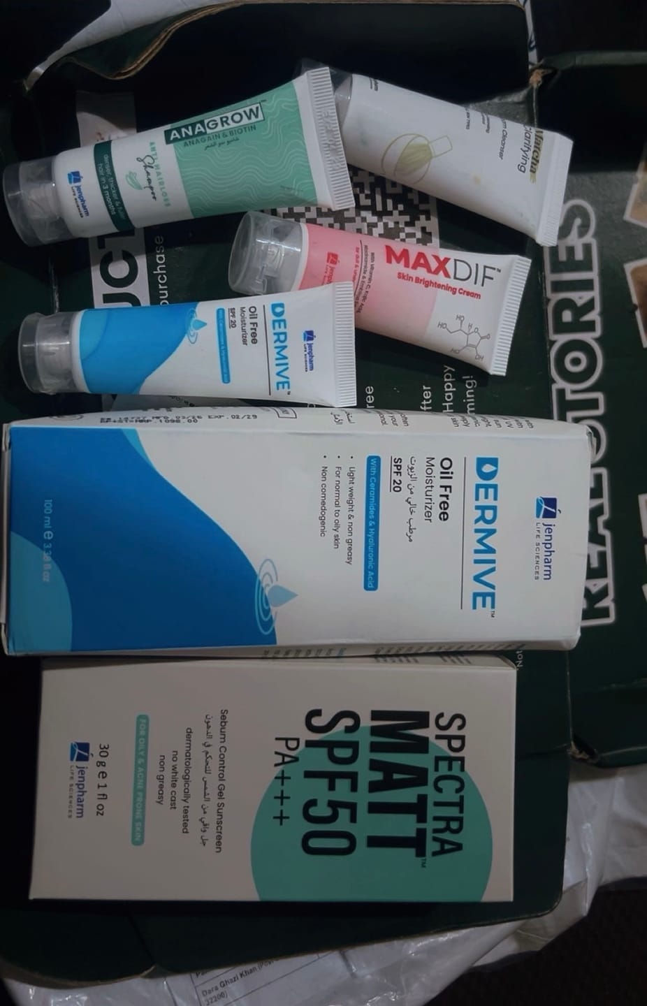 Customer photo review of Spectra Matt SC SPF 50