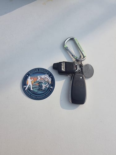 Customer photo review of 150 Custom 3" Laminated Vinyl Stickers