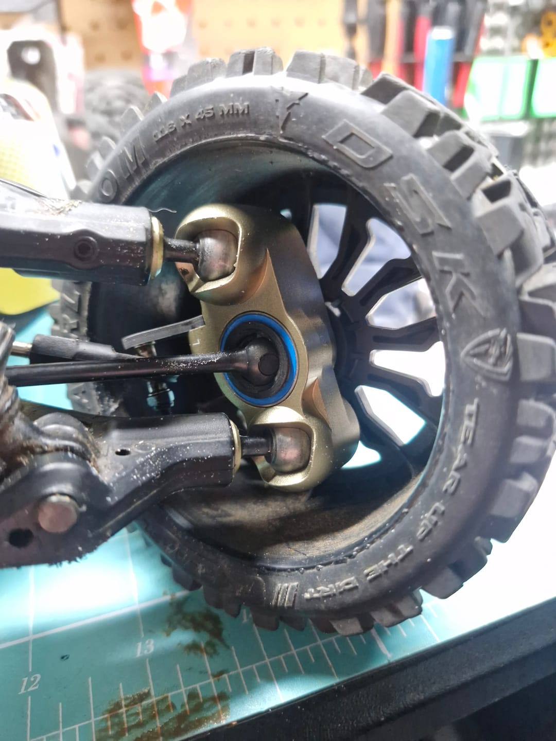 Customer photo review of Aluminium Spindle Set for DSK Buggy