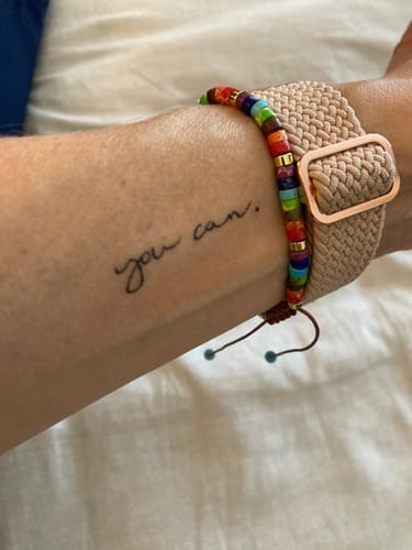 Customer photo review of 7 Chakra Energy Bracelet - Jaspis