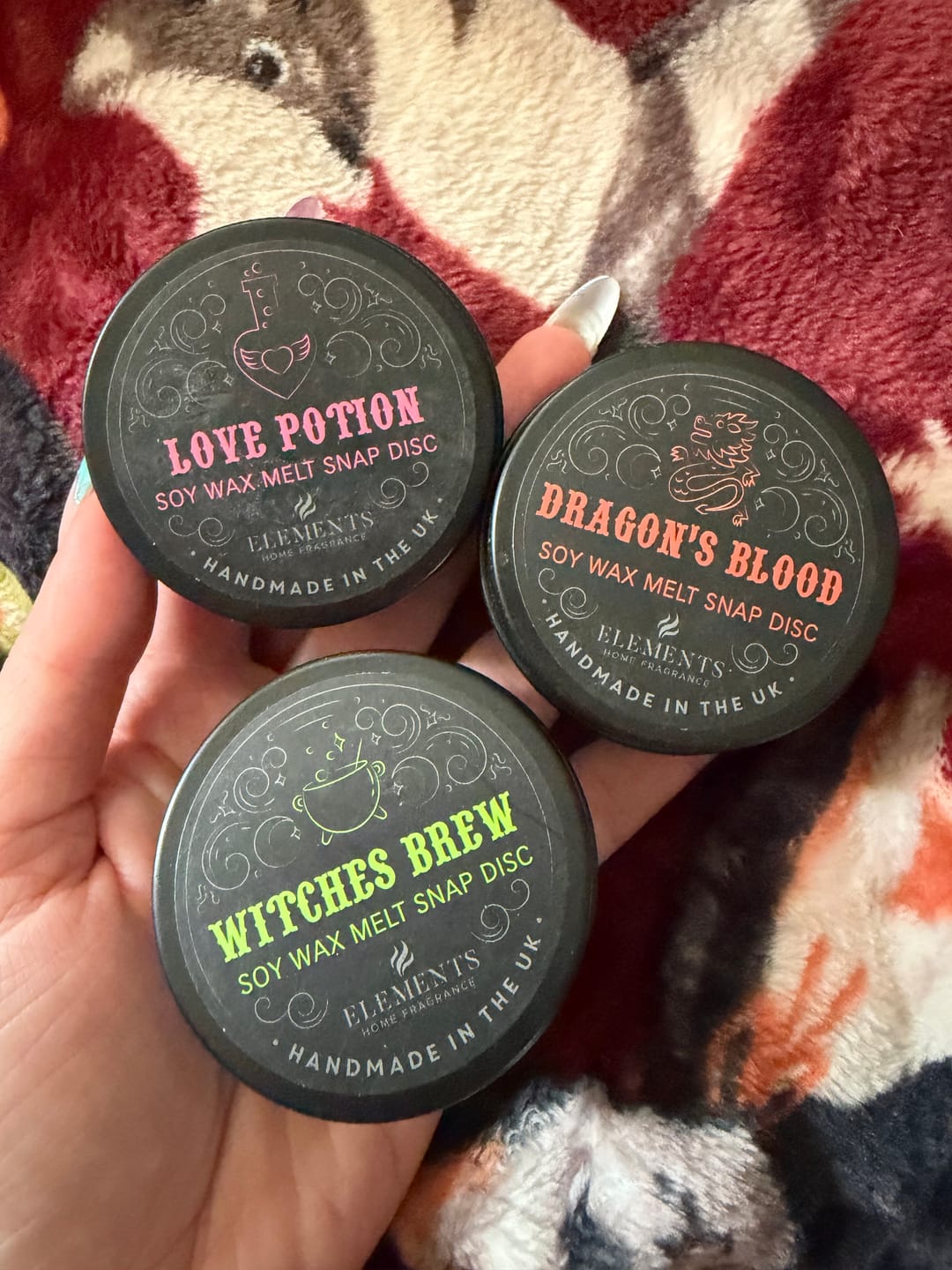 Customer photo review of Witches Brew Duftwachs