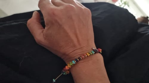 Customer photo review of 7 Chakra Power Bracelet