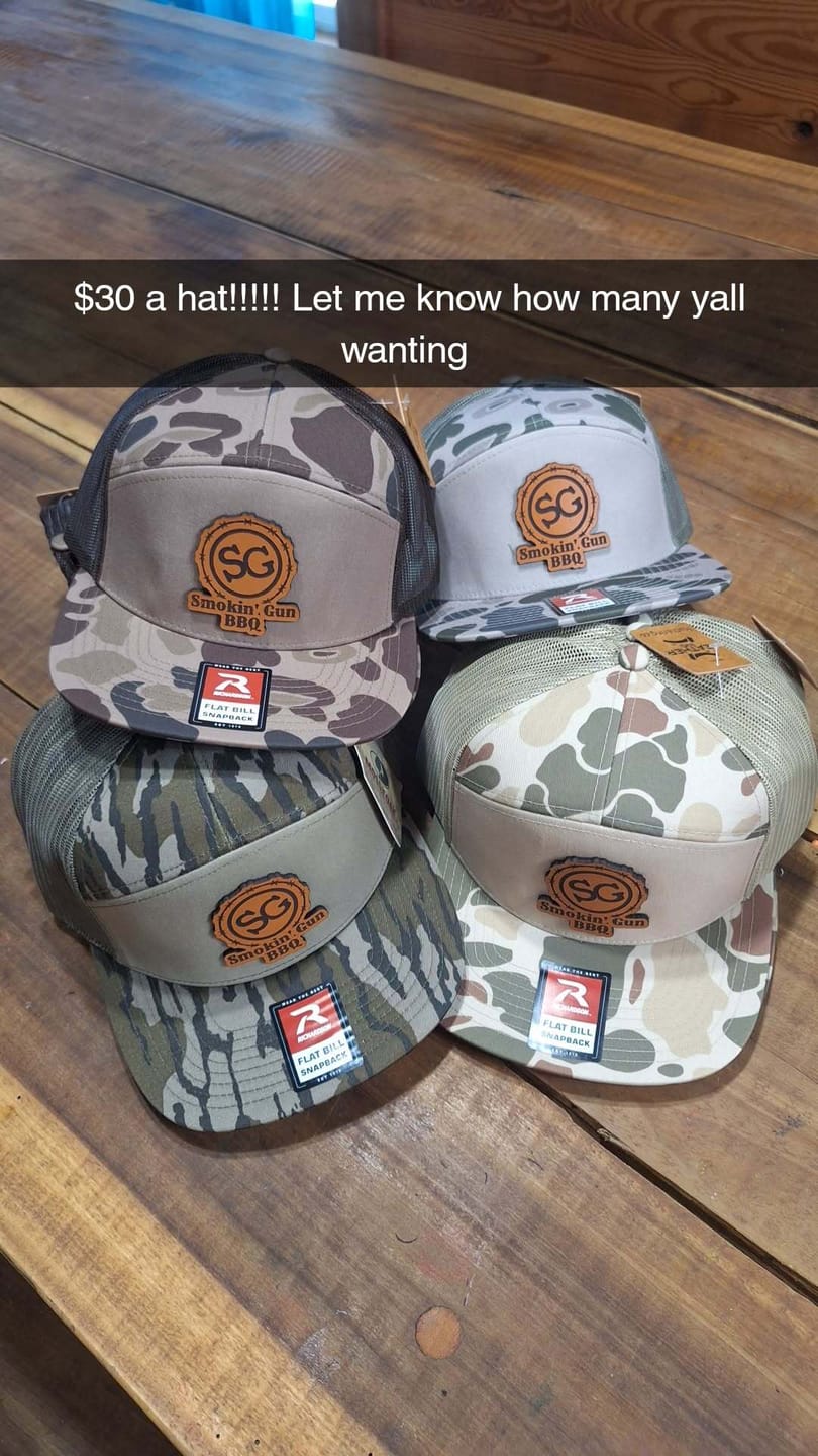 Customer photo review of Premium Custom Leather Patch Hats (Wholesale)