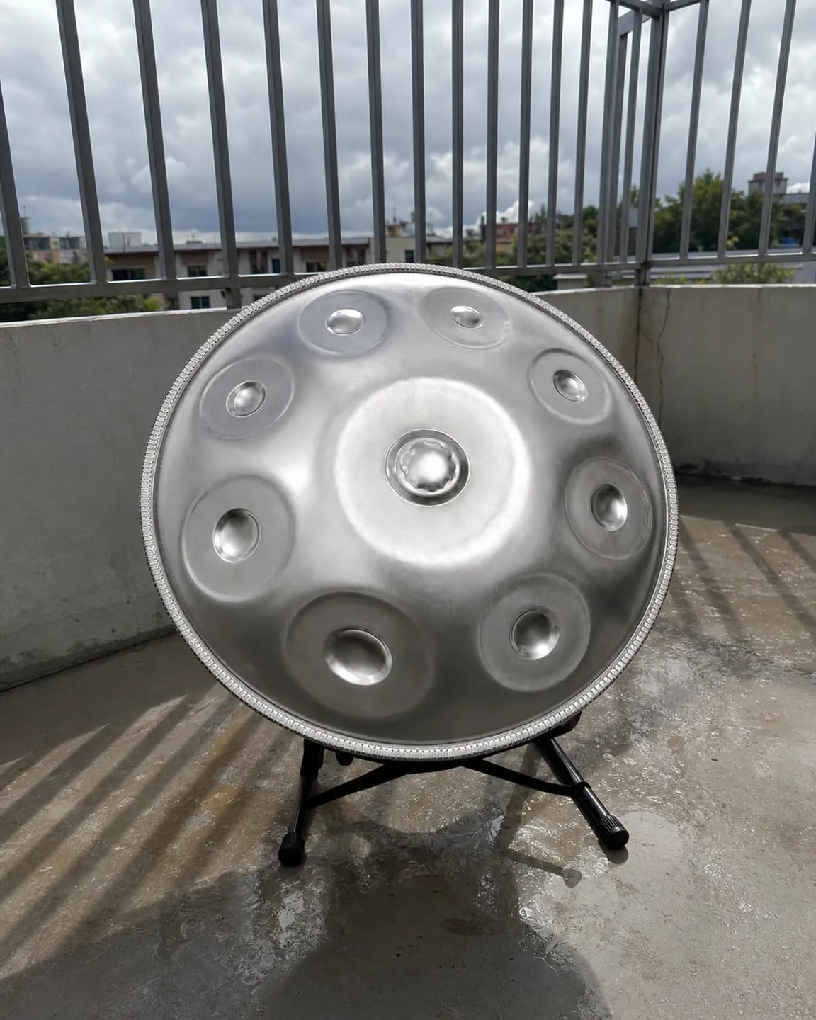 Customer photo review of Handpan Air Kurd oder Keltisch D-Moll 9–10 Noten – handgestimmt