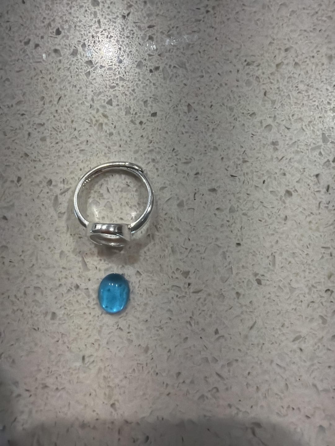 Customer photo review of Moonstone Ring - Magic