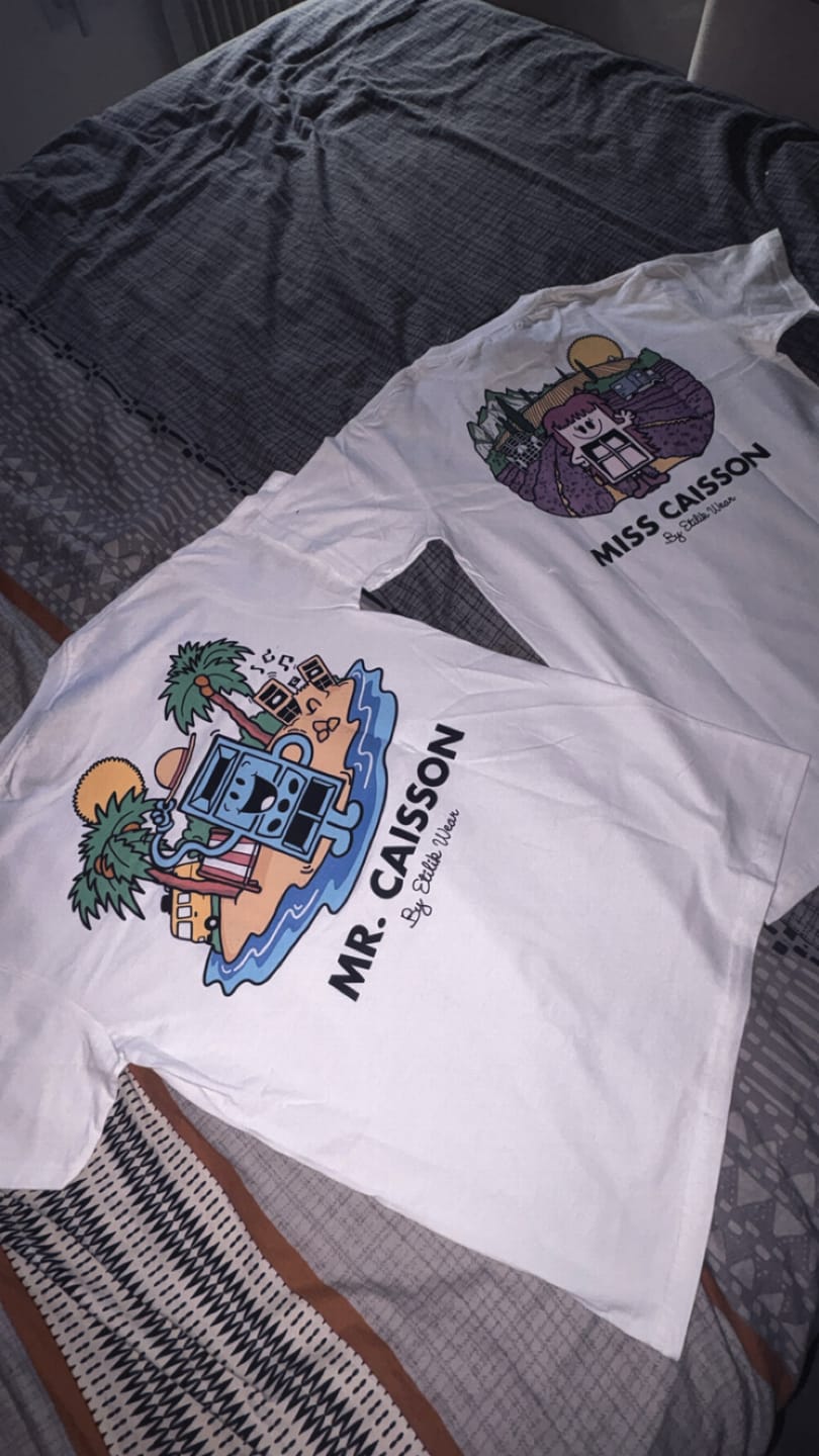 Customer photo review of Mr Caisson - T-shirt